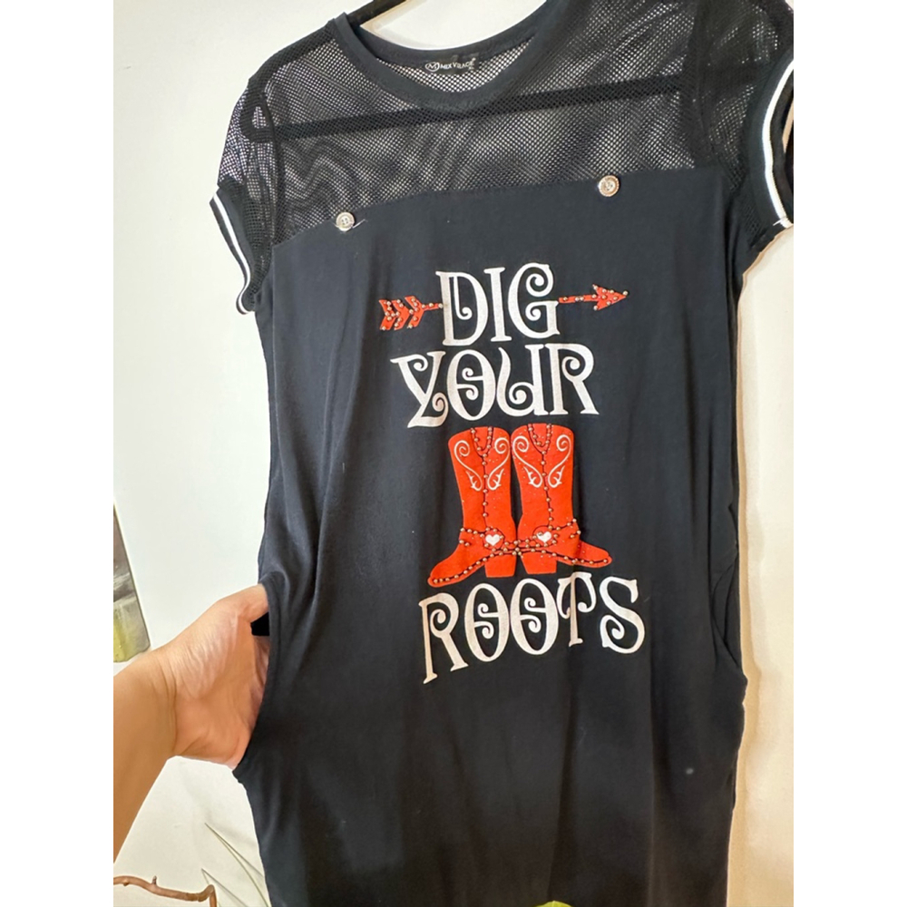 Mix Virage shirt dress in black size Xl but it fits M